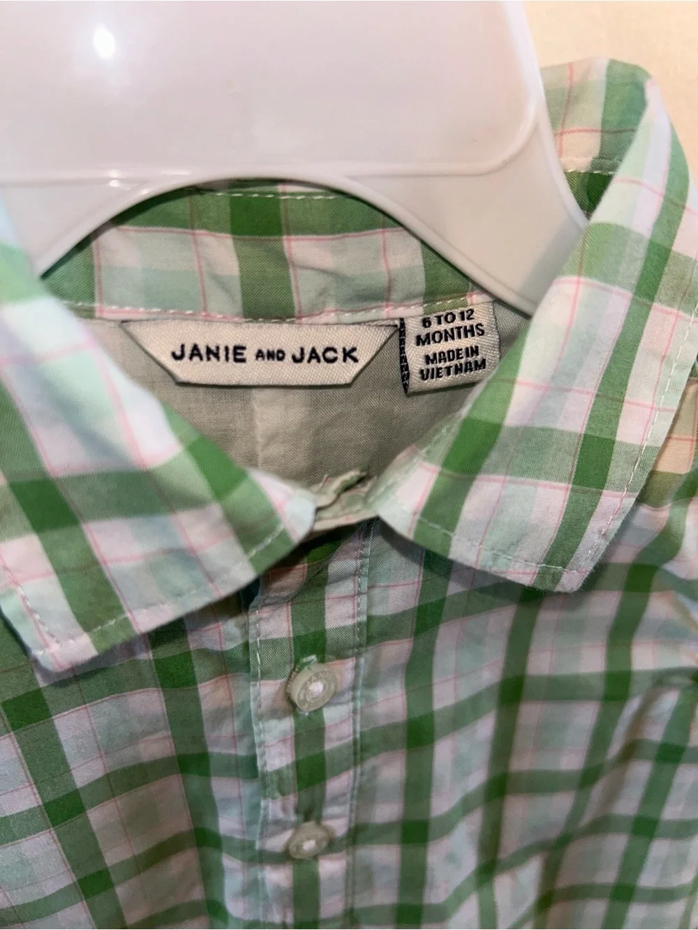 Janie and Jack Baby Clothes 2- piece bundle 6-12M